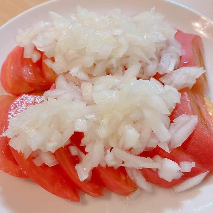 ☆簡単☆マリネ風トマトサラダ